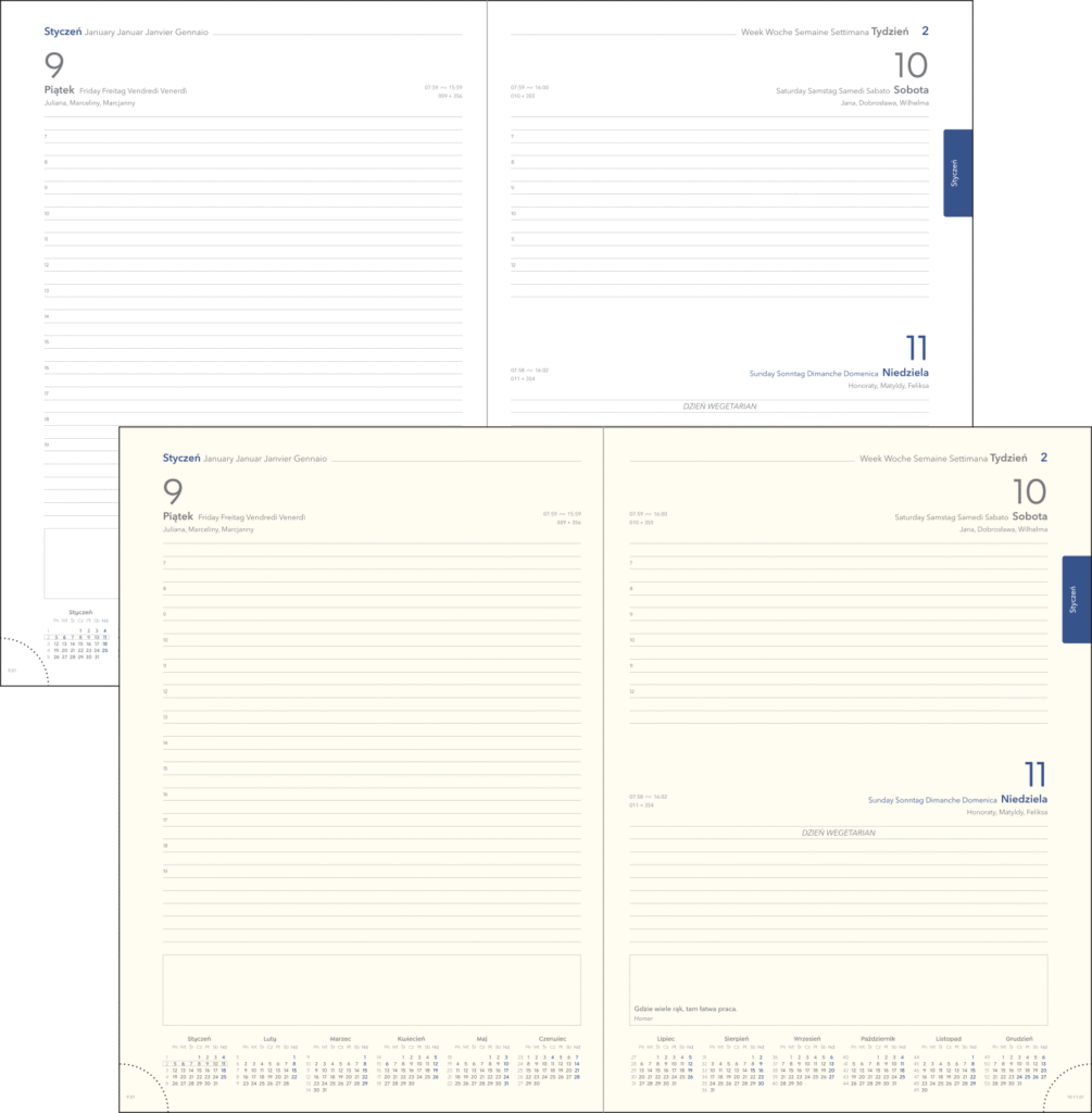 Kalendaria 2 kalendarium dzienne g01d