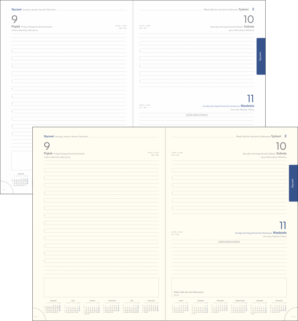 Kalendaria 4 kalendarium dzienne g08d