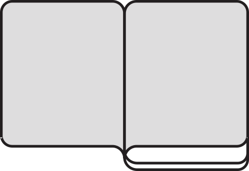 Ikona kalendarze książkowe dodatki wyklejka