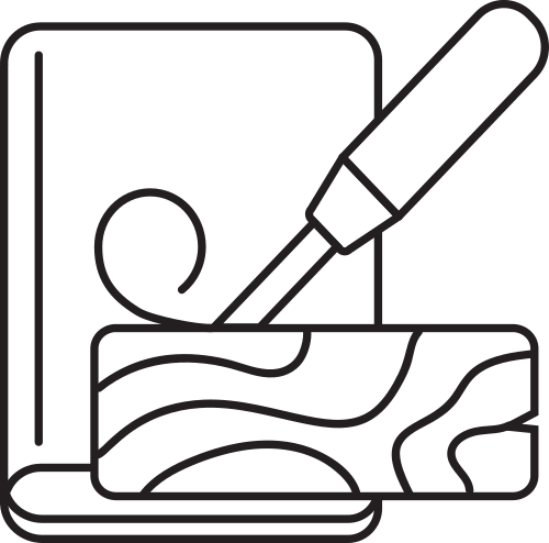 Ikona kalendarze książkowe znakowanie logo drewniane