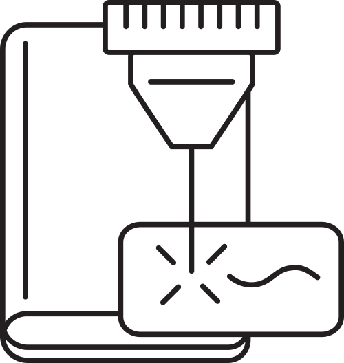 Ikona kalendarze książkowe znakowanie logo grawerowane