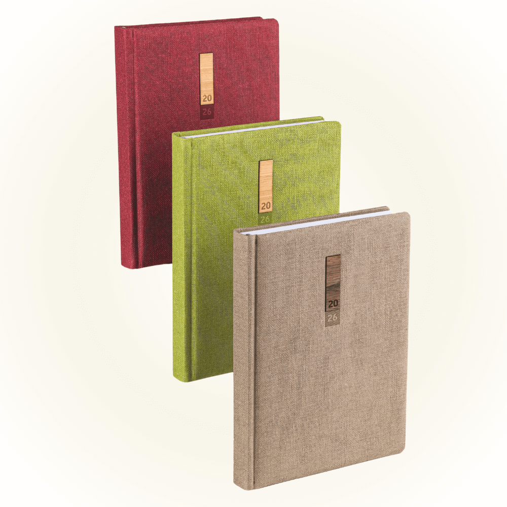 Kalendarz książkowy Ekologiczny - Okładka Juta 3 Kalendarz książkowy Ekologiczny - Okładka Juta