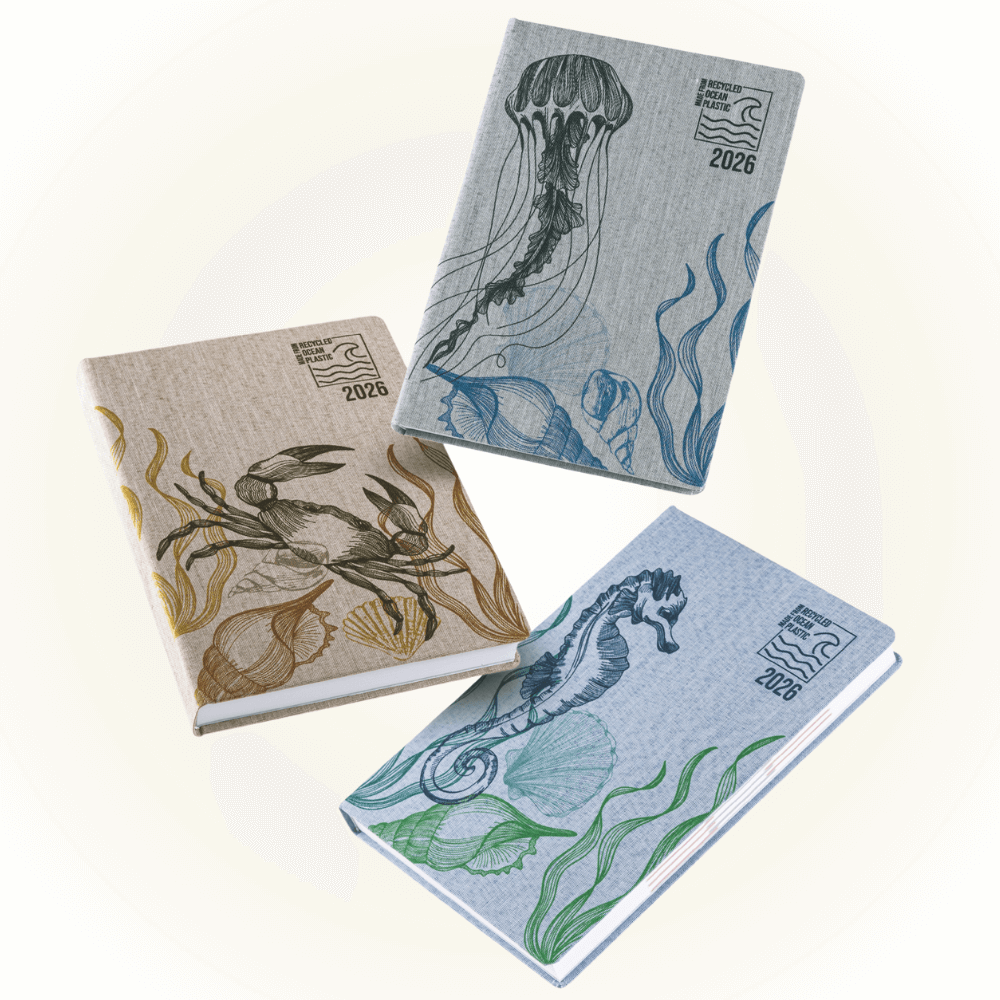 Kalendarz książkowy Ekologiczny - Okładka Ocean 1 Kalendarz książkowy Ekologiczny - Okładka Ocean