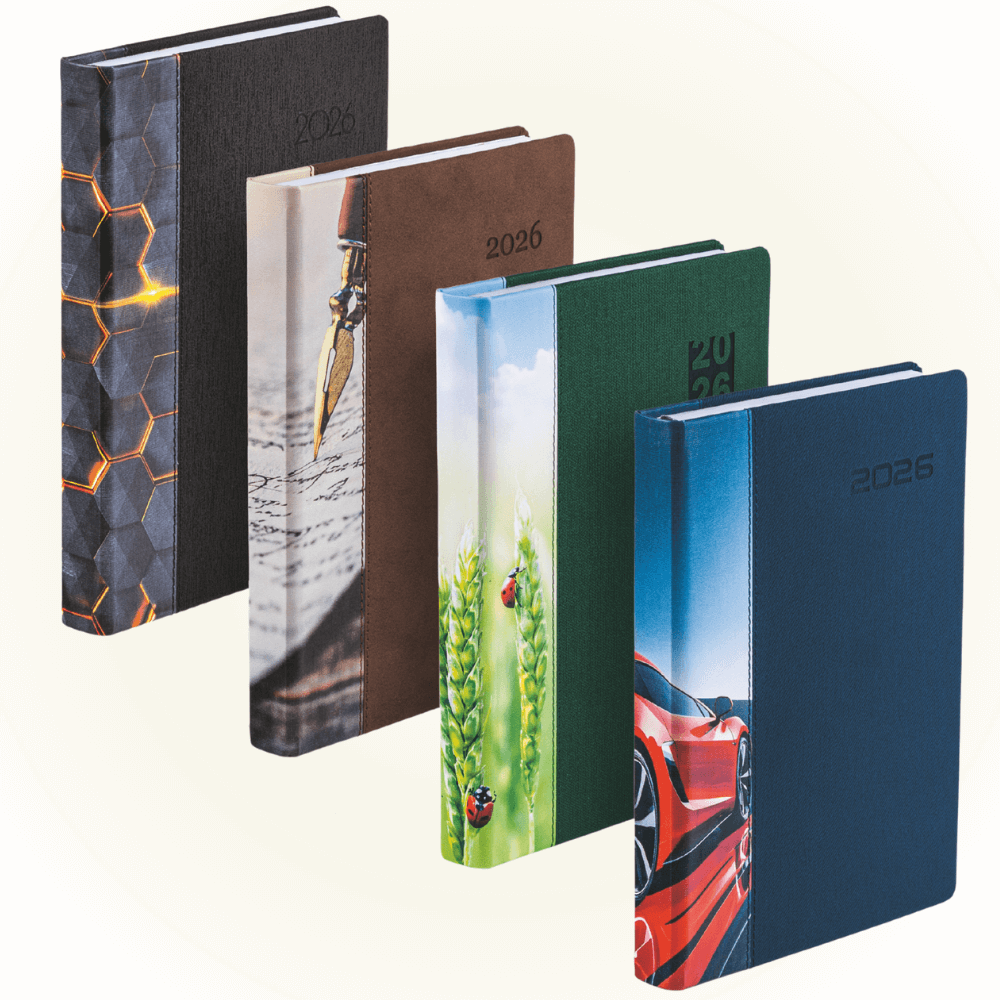 Kalendarz książkowy Artystyczny - Okładka Impreso 4 Kalendarz książkowy artystyczny - Okładka Impreso różne warianty 2