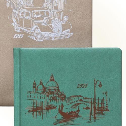 Dodatki i Znakowanie Kalendarzy Książkowych 17 Kalendarze książkowe znakowanie sitodruk